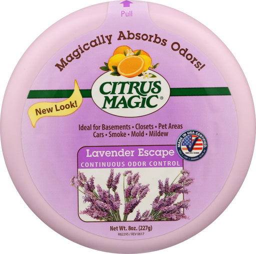CITRUS MAGIC: Air Freshener Solid Lavender, 8 oz - No Brand For Less 