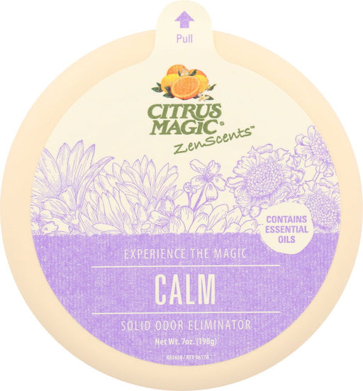 CITRUS MAGIC: Solid Air Freshener Calm, 7 oz - No Brand For Less 