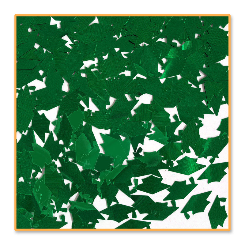 Green Grad Caps Confetti – (½ Oz/Pkg)