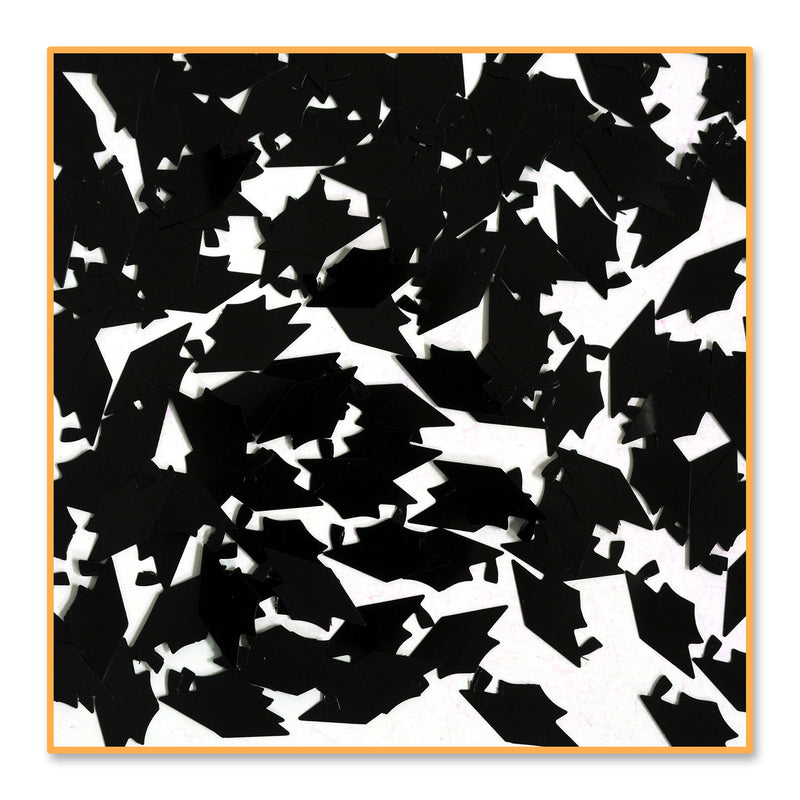 Black Grad Caps Confetti – (½ Oz/Pkg)