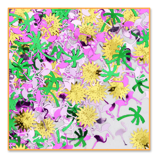 Tropical Breeze Confetti – (½ Oz/Pkg) by Beistle for Luau Diploma Mill Confetti
