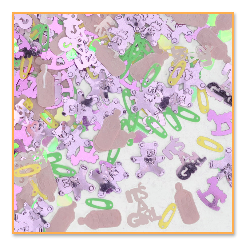 It's A Girl Confetti – (½ Oz/Pkg)