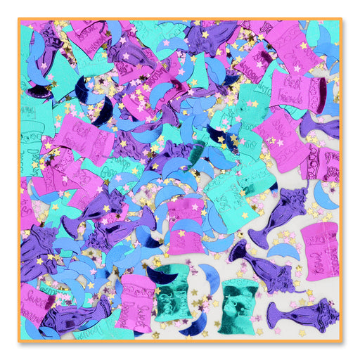 Sleep Over Confetti – (½ Oz/Pkg) by Beistle for General Occasion Diploma Mill Confetti