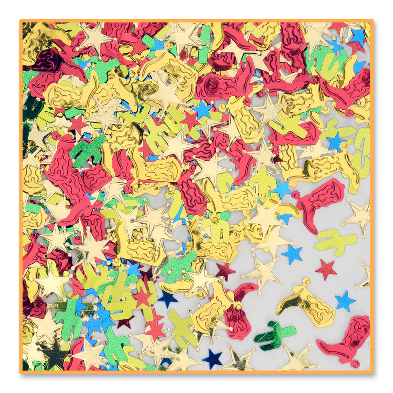 Western Party Confetti – (½ Oz/Pkg)