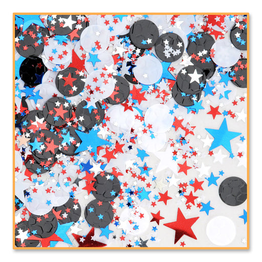 Soccer Star Confetti – (½ Oz/Pkg) by Beistle for Soccer Diploma Mill Confetti