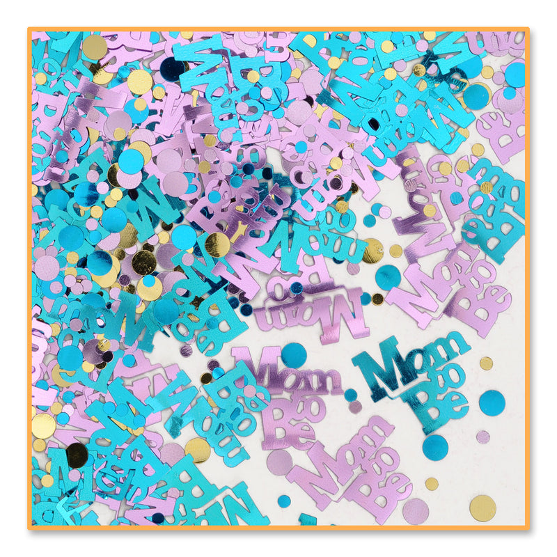 Mom To Be Confetti – (½ Oz/Pkg) by Beistle for Baby Shower Diploma Mill Confetti