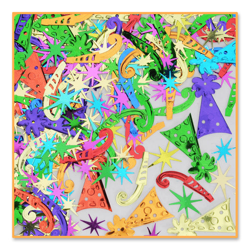 Party Fun Confetti – (½ Oz/Pkg) by Beistle for General Occasion Diploma Mill Confetti