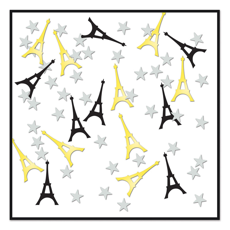 Eiffel Tower Confetti – (½ Oz/Pkg) by Beistle for French Diploma Mill Confetti