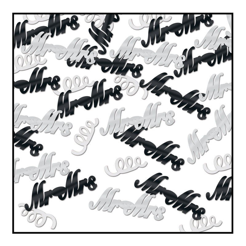 Mr & Mrs Confetti – (½ Oz/Pkg)
