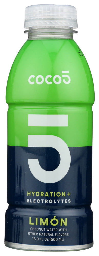 COCO5: Limon Coconut Water, 16.9 fo - No Brand For Less