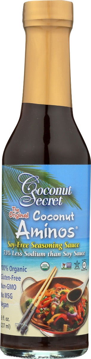 COCONUT SECRET: Aminos Coconut Org, 8 oz - No Brand For Less 