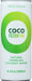 COCO FUZION 100: Natural Sparkling Coconut Water, 8.3 oz - No Brand For Less 