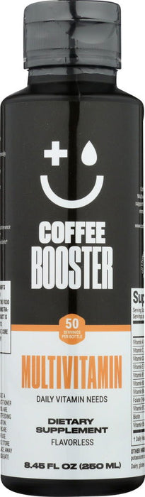 COFFEE BOOSTER: Booster Multivitamin, 8.45 oz - No Brand For Less 