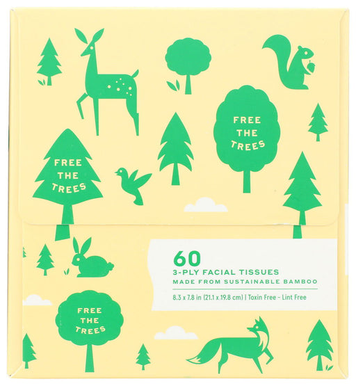 Caboo: Tree Free Facial Tissue Cube 60 Sheets, 1 ea - No Brand For Less 