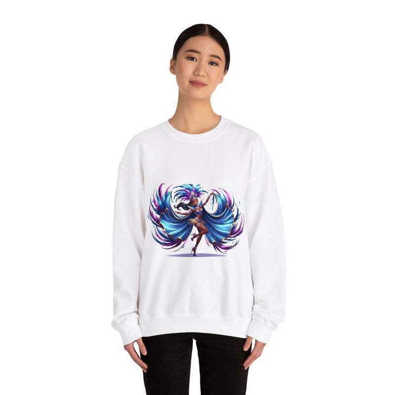 Carnival Queen - Unisex Heavy Blend™ Crewneck Sweatshirt - No Brand For Less 
