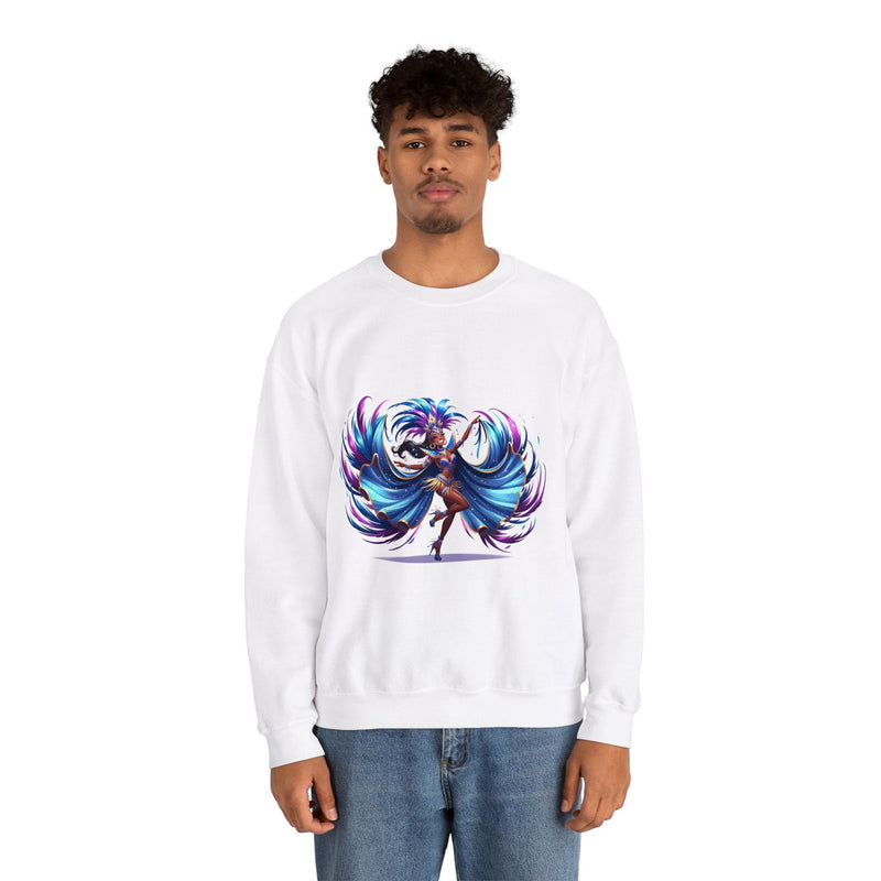 Carnival Queen - Unisex Heavy Blend™ Crewneck Sweatshirt - No Brand For Less 
