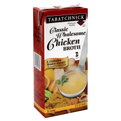 TABATCHNICK: Classic Wholesome Chicken Broth Aseptic, 32 oz