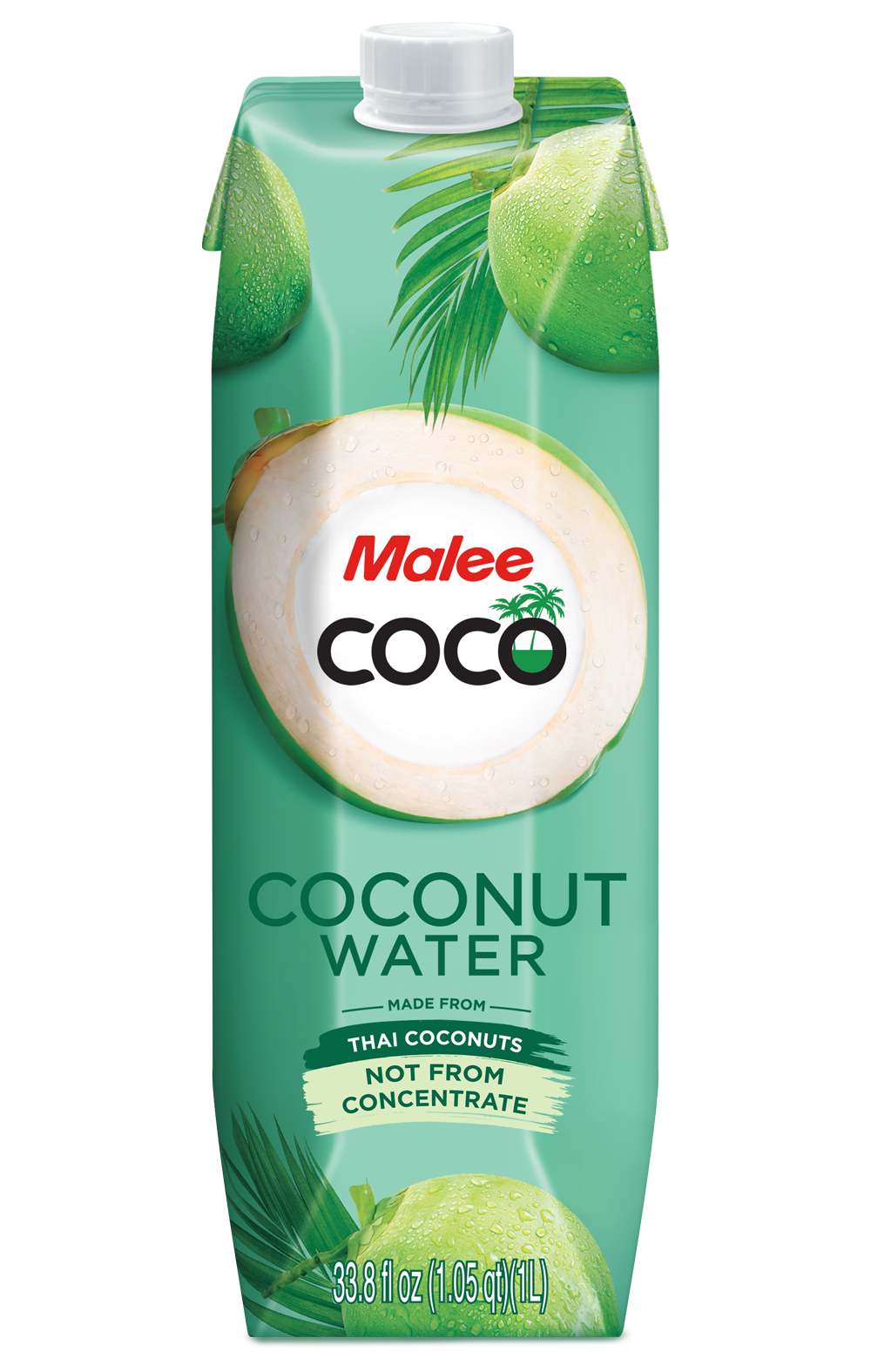 Malee Coconut Water 1000ML 6 Pack — No Brand For Less