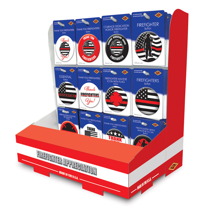 Firefighter Counter Display by Beistle for Patriotic Diploma Mill Display