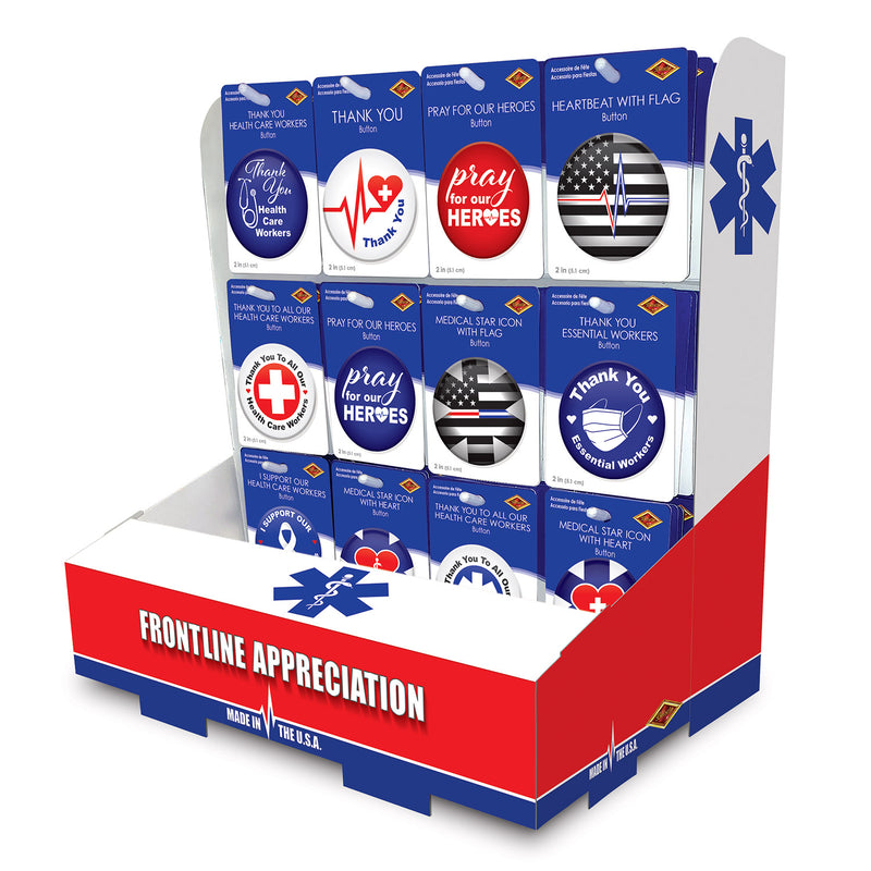 Frontline Appreciation Counter Display by Beistle for White Ribbon Diploma Mill Display