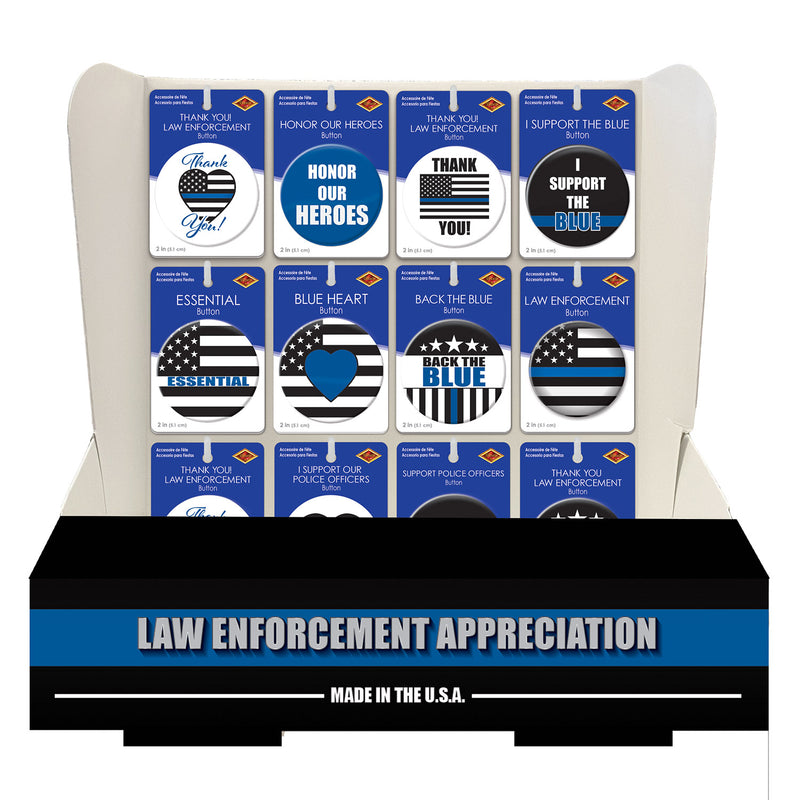 Law Enforcement Counter Display by Beistle for Patriotic Diploma Mill Display
