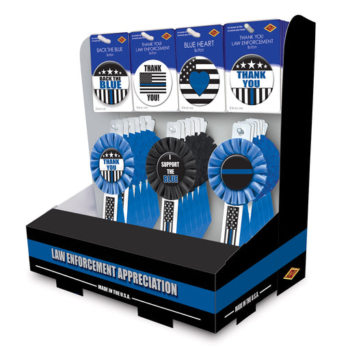 Law Enforcement Counter Display by Beistle for Patriotic Diploma Mill Display