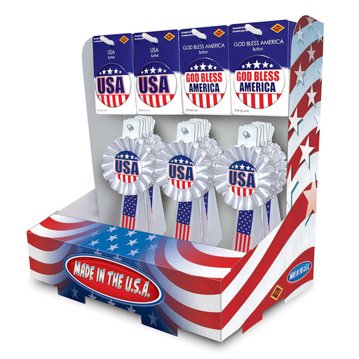 Patriotic Counter Display by Beistle for Patriotic Diploma Mill Display
