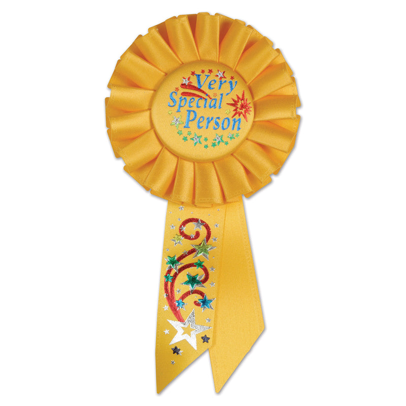 Very Special Person Rosette – 3¼" x 6½" by Beistle for Valentines Rosettes