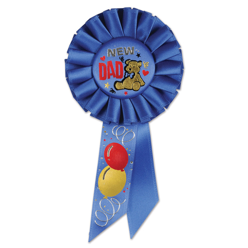 New Dad Rosette – 3¼" x 6½"