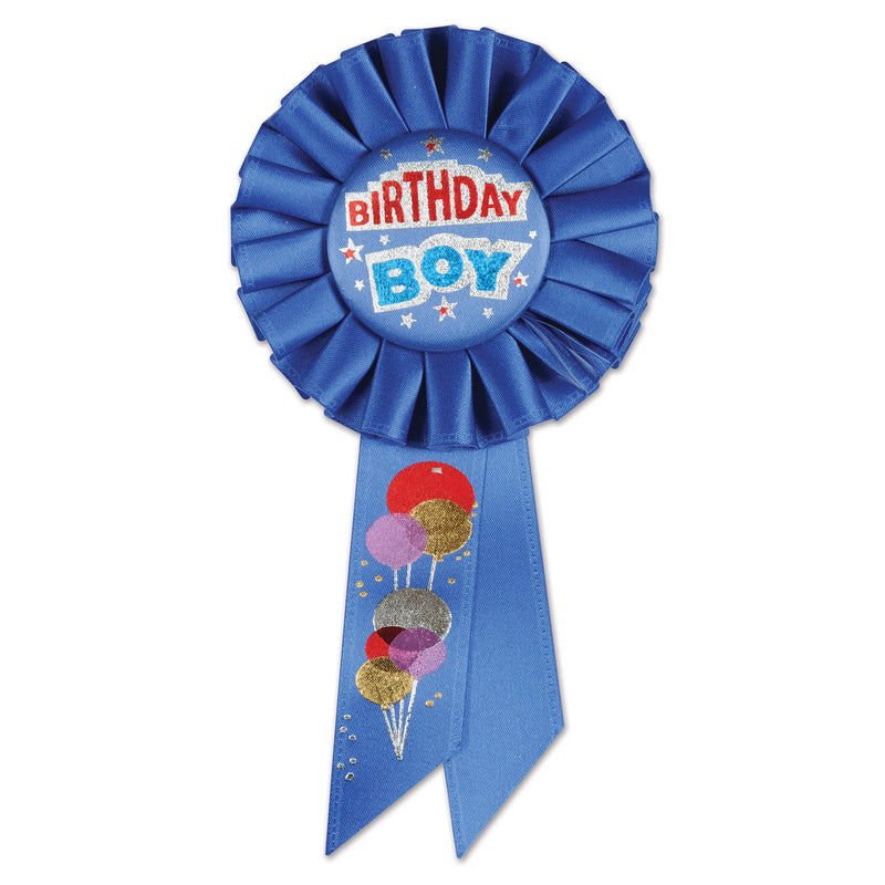 Birthday Boy Rosette – 3¼" x 6½"