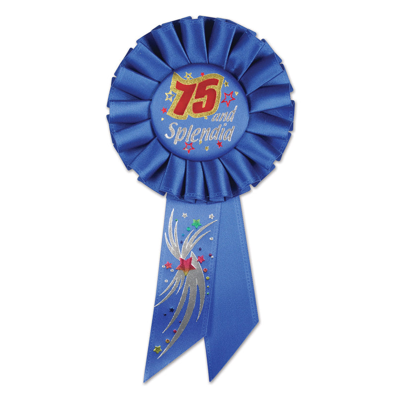 75 & Splendid Rosette – 3¼" x 6½"