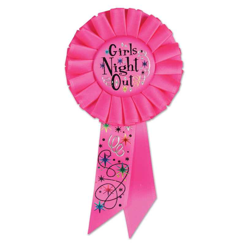 Girls' Night Out Rosette – 3¼" x 6½"