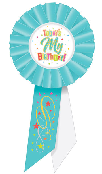 Today's My Birthday! Rosette – 3¼" x 6½"