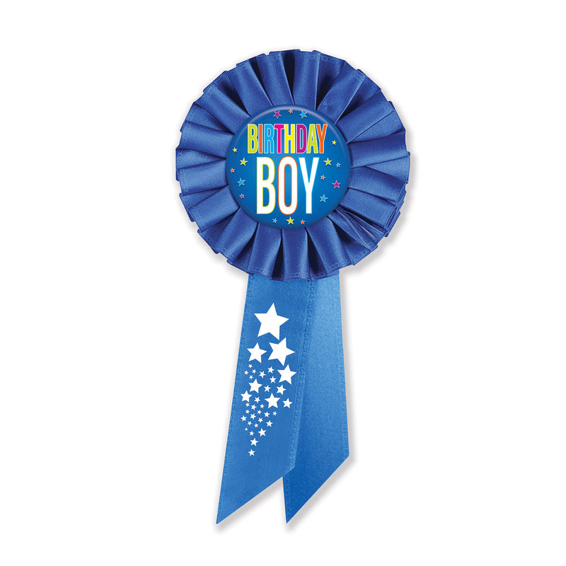 Birthday Boy Rosette – 3¼" x 6½"