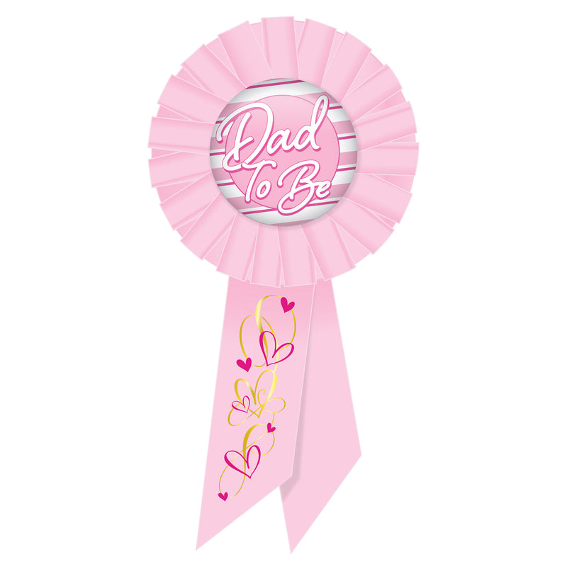 Dad To Be Rosette – 3¼" x 6½"
