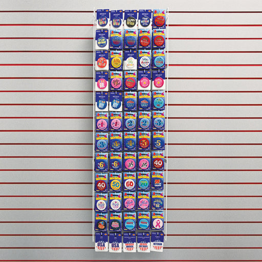 Button Asst - 360 Pcs by Beistle for General Occasion Diploma Mill Display