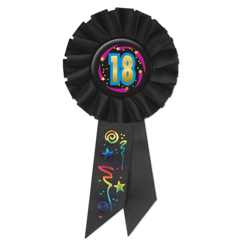 18 Rosette – 3¼" x 6½"