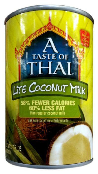 A TASTE OF THAI: Lite Coconut Milk, 13.5 oz