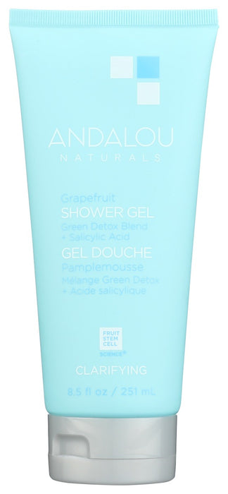 ANDALOU NATURALS: Grapefruit Shower Gel, 8.5 fo