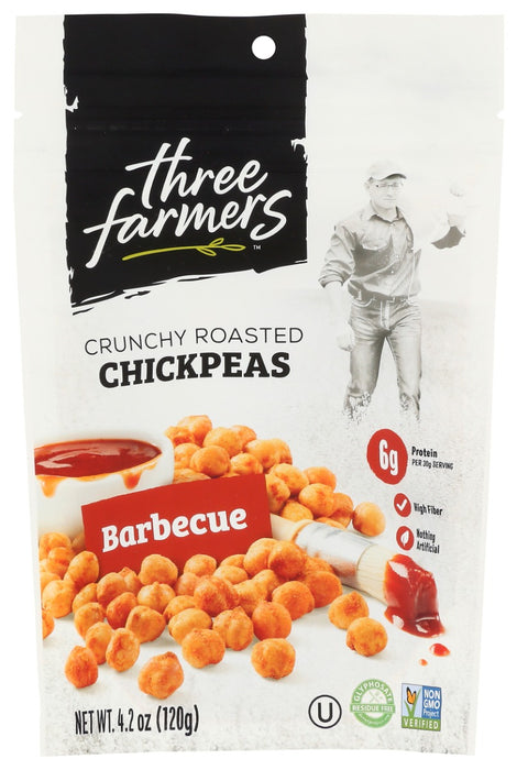 THREE FARMERS FOODS INC: Barbecue Roasted Chickpeas, 4.2 oz