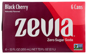 Naturally sweetened, zero sugar, and zero calories"Zevia Black Cherry is practically bursting with the flavor of juicy, ripe black cherries. It's caffeine free too (there's simply no room with all that cherry flavor). We may never be 100% certain on how it's winning the hearts of soda lovers everywhere. But these are some pretty good guesses, don't you think? Packaging may vary.