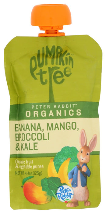 Made with organic fruits and vegetables, our pouches are perfect for kids on-the-go!