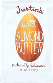 People ask why I named JUSTIN'S® Nut Butter after myself. It's because I'm proud of every flavor we craft. Because I've dedicated years to perfecting my one-of-a-kind grinding process. And because, after all the hard work it takes to make these naturally delicious recipes, I have very little energy to come up with clever names. Just ask my son, Justin, or my daughter, Justin. But all names aside”this Classic Almond Butter is a must try!