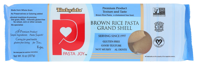 TINKYADA: Brown Rice Grand Shell, 8 oz