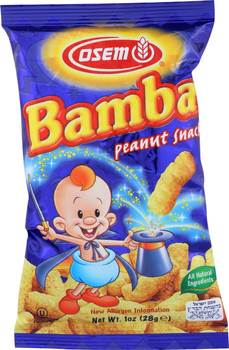 OSEM: Bamba Peanut Snack, 1 oz