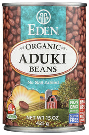A compact red bean that's mildly sweet, strengthening, balancing, and easy to digest. Aduki are adaptable to any cuisine, and highly regarded in macrobiotics. They are Japan's most popular bean, traditionally served there on New Year's to bring good fortune, and at other festive occasions.