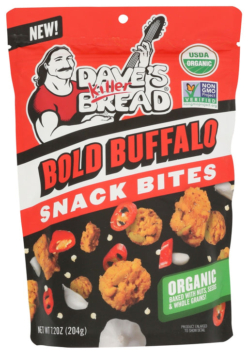 DAVES KILLER BREAD: Bold Buffalo Snack Bites, 7.2 oz