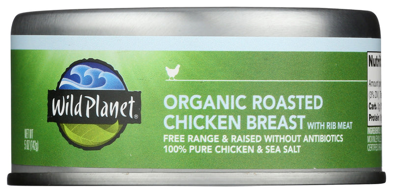Premium Flavor: USDA certified organic chicken, roasted just once in the can for juicy, savory flavor. No fillers, just natural juices and sea salt.
Protein-Packed: 32g protein per can. Perfect for salads, sandwiches, and bowls.
Responsibly Raised: Vegetarian diet, no hormones or antibiotics. Supporting eco-friendly farming. Recyclable packaging.
