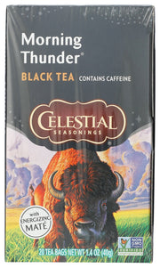 This blend's savory, earthy flavor comes from a balance of rich black tea and roasted mate, a traditional South American botanical. It's an exhilirating blend that's full of boldness you can enjoy throughout the day.