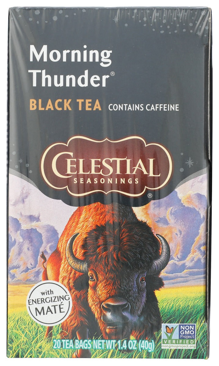 This blend's savory, earthy flavor comes from a balance of rich black tea and roasted mate, a traditional South American botanical. It's an exhilirating blend that's full of boldness you can enjoy throughout the day.